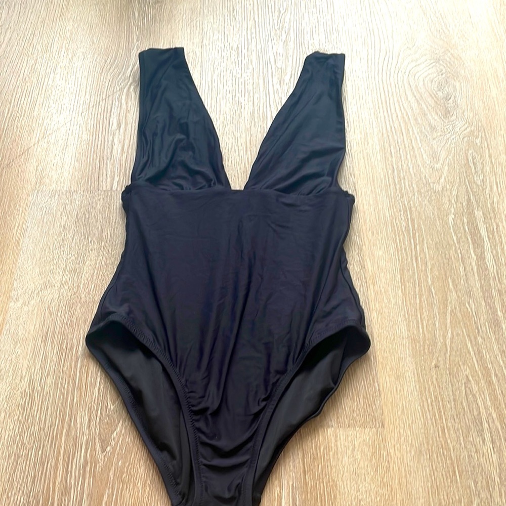 J.Crew Classic Black one piece